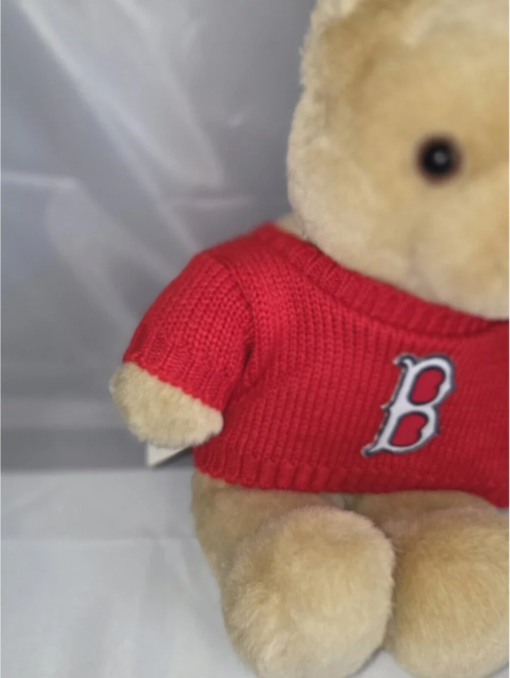 MLB Official Boston Red Sox Teddy Bear Plush Furry Stuffed Toy SC2